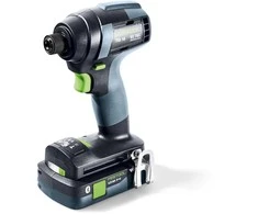 Akumuliatorinis smūginis suktuvas Festool TID 18 HPC 4,0 I-Plus; 18 V; 2x4,0 Ah akum.