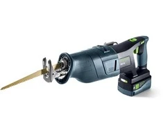 Akumuliatorinis tiesinis pjūklas Festool RSC 18 5,0 EB-Plus; 18 V; 2x5,0 Ah akum.