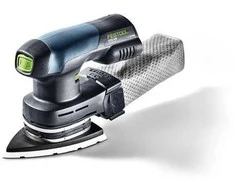 Akumuliatorinis trikampis šlifuoklis Festool DTSC 400-Basic; 18 V; (be akumuliatoriaus ir pakrovėjo)