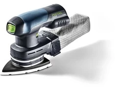 Akumuliatorinis trikampis šlifuoklis Festool DTSC 400-Basic; 18 V; (be akumuliatoriaus ir pakrovėjo)