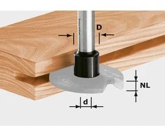 Frezos velenas Festool S8 1,5-5 D14