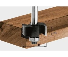 Festool Griovelių ketvirčiui išimti HW S8 D31,7/NL 12,7