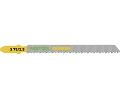Pjūkleliai siaurapjūkliui Festool; 75 mm; 2,5 mm; 25 vnt.