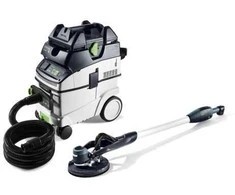 Sienų ir lubų šlifuoklio bei siurblio rinkinys PLANEX easy LHS-E 225/CTL 36-Set