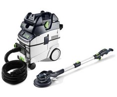 Sienų ir lubų šlifuoklio bei siurblio rinkinys PLANEX LHS 2 225 EQI/CTL 36-Set