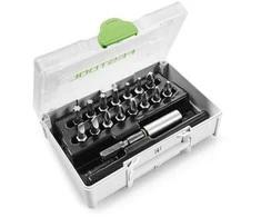 Sukimo antgalių komplektas Festool SYS3 XXS CE-MX BH 60; 15 vnt.