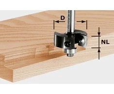 Festool Užkaitų freza su apsukamomis pjovimo plokštelėmis HW S8 D38/12