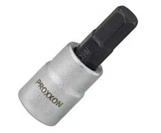 1/4" galvutė su šešiakampiu antgaliu PROXXON HX 2,5mm
