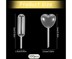 100 Vnt. 4 ML VIENkartinė PLASTIKINĖ PIPETE DESERTAI