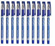 10x Toma Flexi To-076 mėlynas rašiklis, 0,5mm, biuro, mokyklai