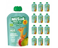 13X100g BIO MUSIAK RINKINYS - Obuolių-kriaušių-ryžių putėsiai
