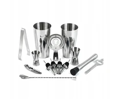 14vnt/komplektas Mixology Bartender Kit kokteilių plaktuvas