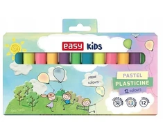Easy Stationery 1Deame 12 KŪRYBINGŲ SPALVŲ PASTELINĖS PLASTELINĖS RINKINYS MENO MOKYKLAI *7183*