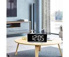 1X ZEGAR LED CYFROWY ELEKTRONICZNY BUDZIK Z BUDZIKIEM NOWOCZESNY
