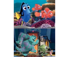 G3 2 dėlionės DISNEY PIXAR, 3-5 metų, 2x25 dalių