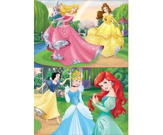Educa dėlionė 2x20 vnt. - Disney princesės