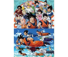 Educa dėlionė 2x100 vnt. - Dragon Ball