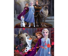 Educa dėlionė 2x100 vnt. - Frozen II