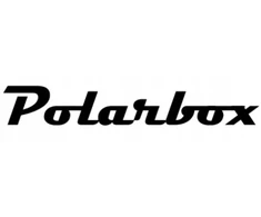 20L mėlyna šaldymo dėžė - rožinė logo ir dirželis - POLARBOX