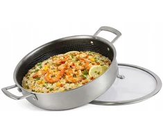 24 cm PREMIUM EDENBERG 2,8 l mažo korinio plieno puodas