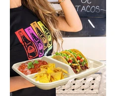 25vnt Taco stovai Priedai Virtuvės įrankis Taco padėklo lėkštės Taco Shell