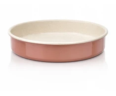 28 cm orkaitėje atsparus troškinimo indas, emaliuotas Metalac Mocha Mousse