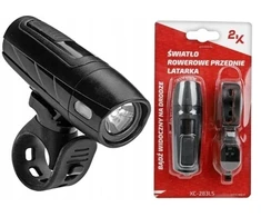 2K Games Akumuliatorinė LED Dviračio Lempa su USB Įkrovimu ir Judesio Jutikliu, 1300mAh