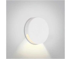 Bikuva.lt 2W LED įleidžiamas sieninis lauko šviestuvas, baltas, 3000K, 68074/W/W
