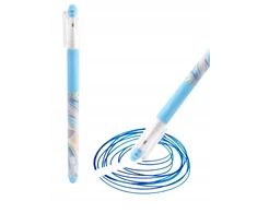 2x Ištrinamas rašiklis Happy Color Holo Wave, mėlynas, 0,5mm