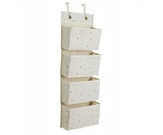 3 Sprouts Hanging Door Organizer Kreminis Perdirbtas