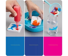3D DIY AQUA GEL VANDENS GEL RINKINYS KŪRYBINIS VANDENS DAŽYMO RINKINYS 10x GEL