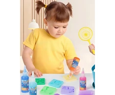 3D GELINĖS FIGURĖLĖS VANDENS BUTELIAMS 60 ml XXL RINKINYS „Pasidaryk pats“ vandens žaislas