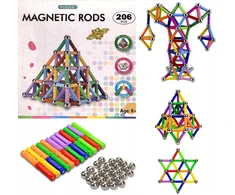3D Neocube Magnetiniai statybiniai blokai Statybiniai kamuoliukai mega rinkinys XXL206 el
