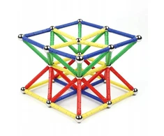 3D Neocube Magnetiniai statybiniai blokai Statybiniai kamuoliukai mega rinkinys XXL206 el