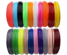3D PEN FILAMENT PLA PILDYMO RINKINYS IŠ 20 SPALVŲ 100 M 1,75 MM MIŠINIS