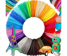 3D PEN FILAMENT PLA PILDYMO RINKINYS IŠ 20 SPALVŲ 100 M 1,75 MM MIŠINIS