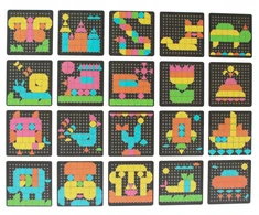 3M Geometrinė mozaika 170 elementų CREATIVE rinkinys vaikams ŽAISLŲ RINKINYS