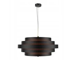 Pakabinamas šviestuvas 3M LAMPA WISZĄCA GOODHOME EUBOEA 3-PUNKTOWA E27 JUODA MAT