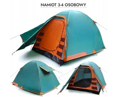 4-AMENIŲ ŠEIMOS PALAPINĖ, ATLIERIU VANDENIUI, 4000mm, TROPIC, TINKLAS nuo uodų, SPORTVIDA