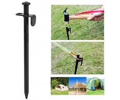 4 Vnt., SUSIJUNKITE ANCHOR ANCHOR GRUND FIXING GREENS PAlapine Dirvožemis TENT KABLIS