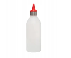 450 ml medaus padažo buteliuko dozatorius raudonas