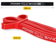 4Fizjo 3 POWER BAND mankštos pasipriešinimo juostų rinkinys