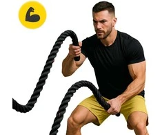 4Fizjo 9 m ilgio treniruočių virvė „Power Rope“