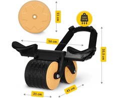 4Fizjo AB Wheel Ultra Double Ab Wheel