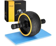 4Fizjo AB WHEEL XL pilvo preso pratimų ratas, geltonas