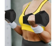 4Fizjo Bituminiai hanteliai pratimams 2 x 5kg