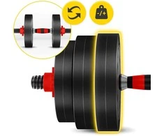 4Fizjo Bituminiai reguliuojamo svorio hanteliai 2 x 15 kg