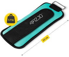 4Fizjo Čiurnos ir riešo svarmenys 2 x 1,5kg