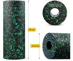 4Fizjo EPP putplasčio masažinis volelis 45 cm žalias