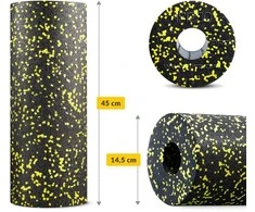 4Fizjo EPP putplasčio masažinis volelis 45 cm geltonas